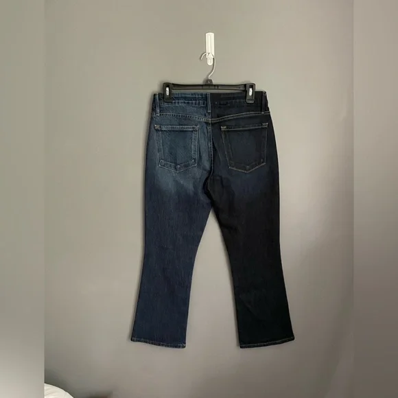 Frame Le Crop Mini Bootcut Jeans Womens Size 27 - Picture 2 of 4